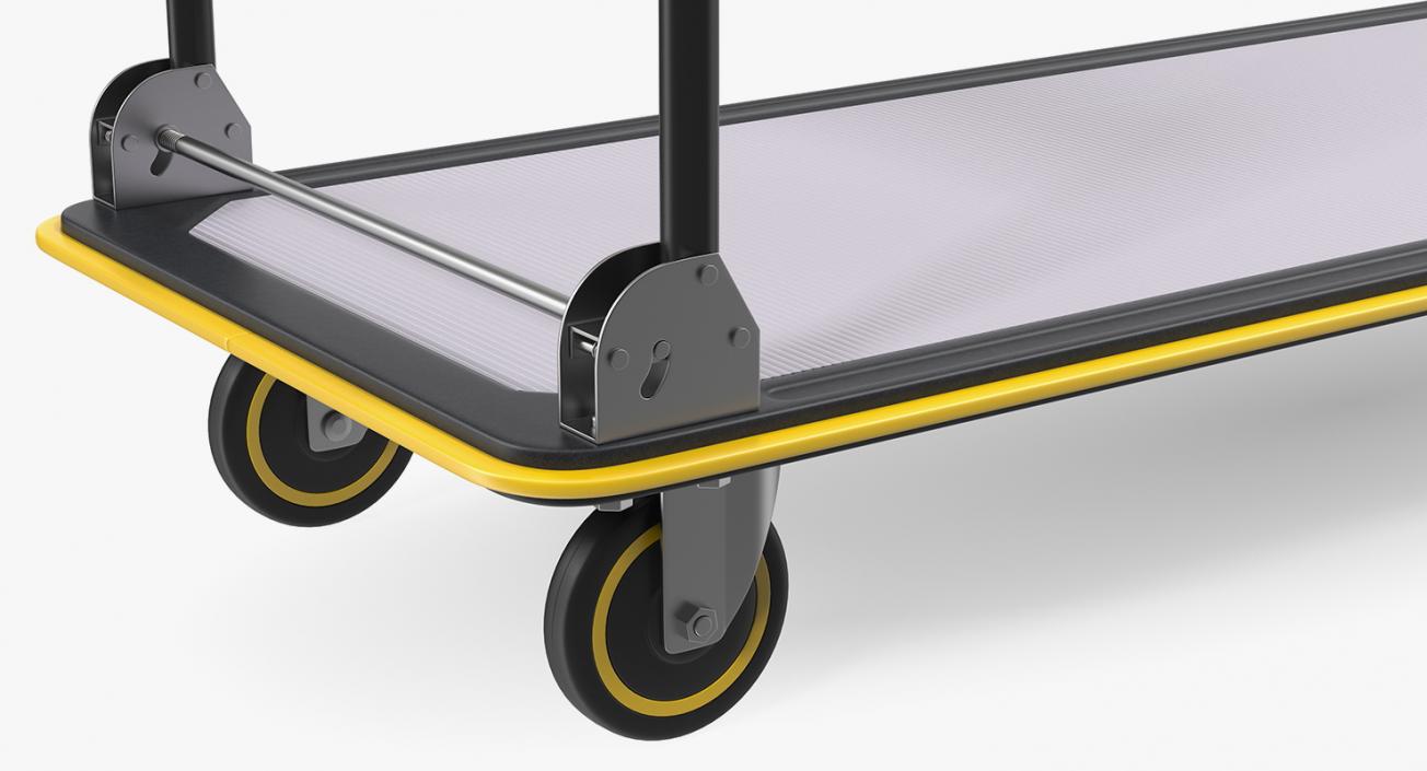 Platform Hand Truck Trolley 3D