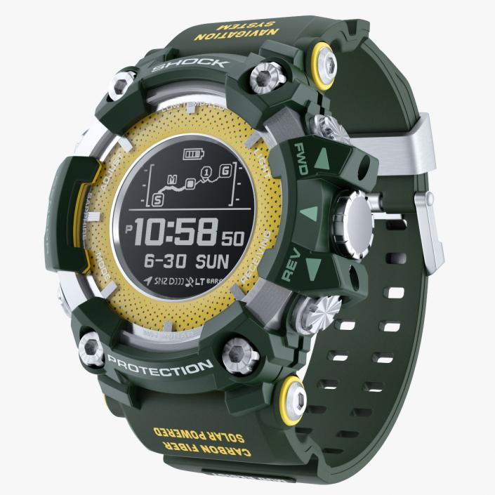 3D Waterproof Sports Military Watch Shock Resistant model