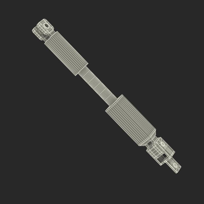 3D model Sci-Fi Painted Hydraulic Cylinder 3