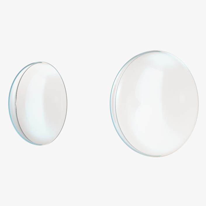 3D model Clear Contact Lenses