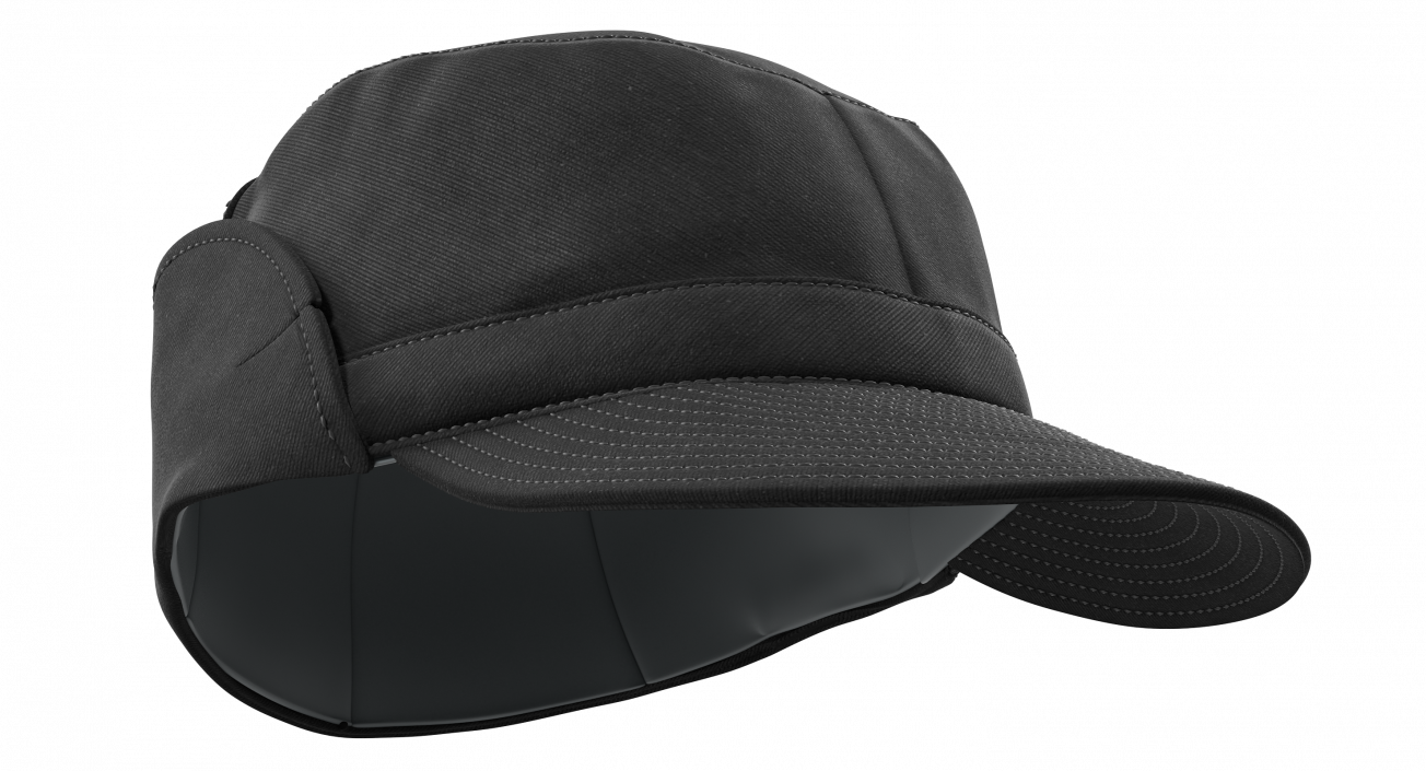 3D model Black Field Hat