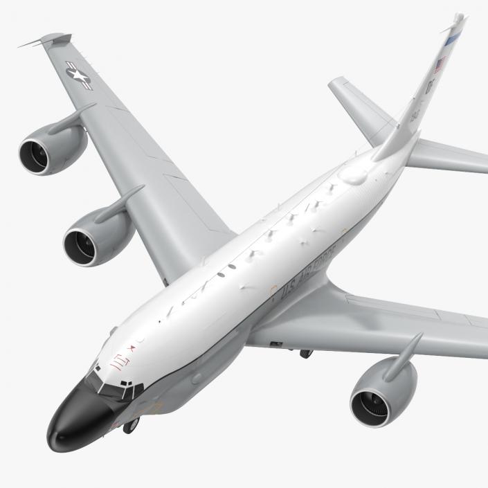 3D Boeing RC-135W Rivet Joint