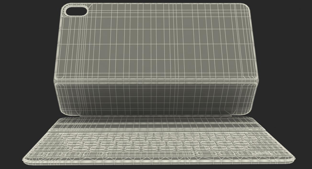 Apple Smart Keyboard 11 inch Space Grey 3D model