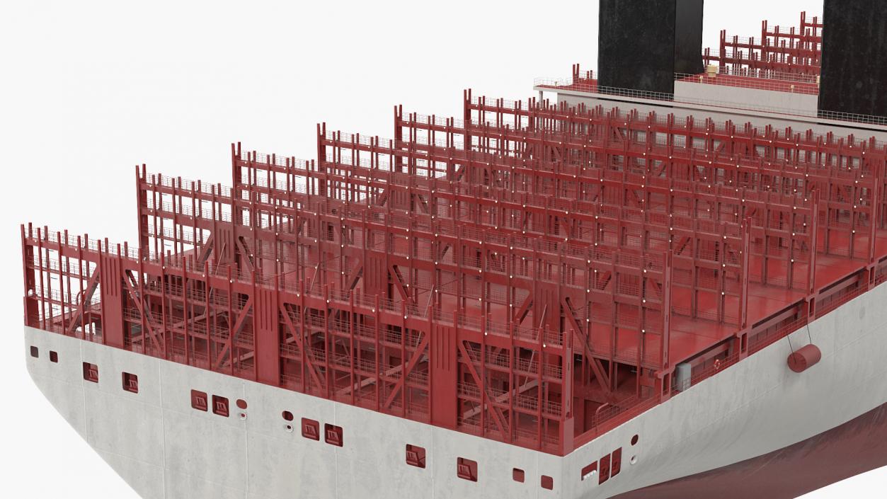 3D Ultra Large Container Vessel model