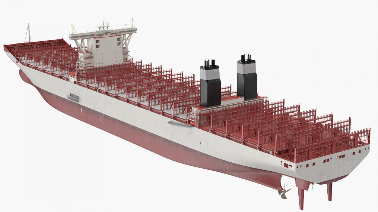 3D Ultra Large Container Vessel model