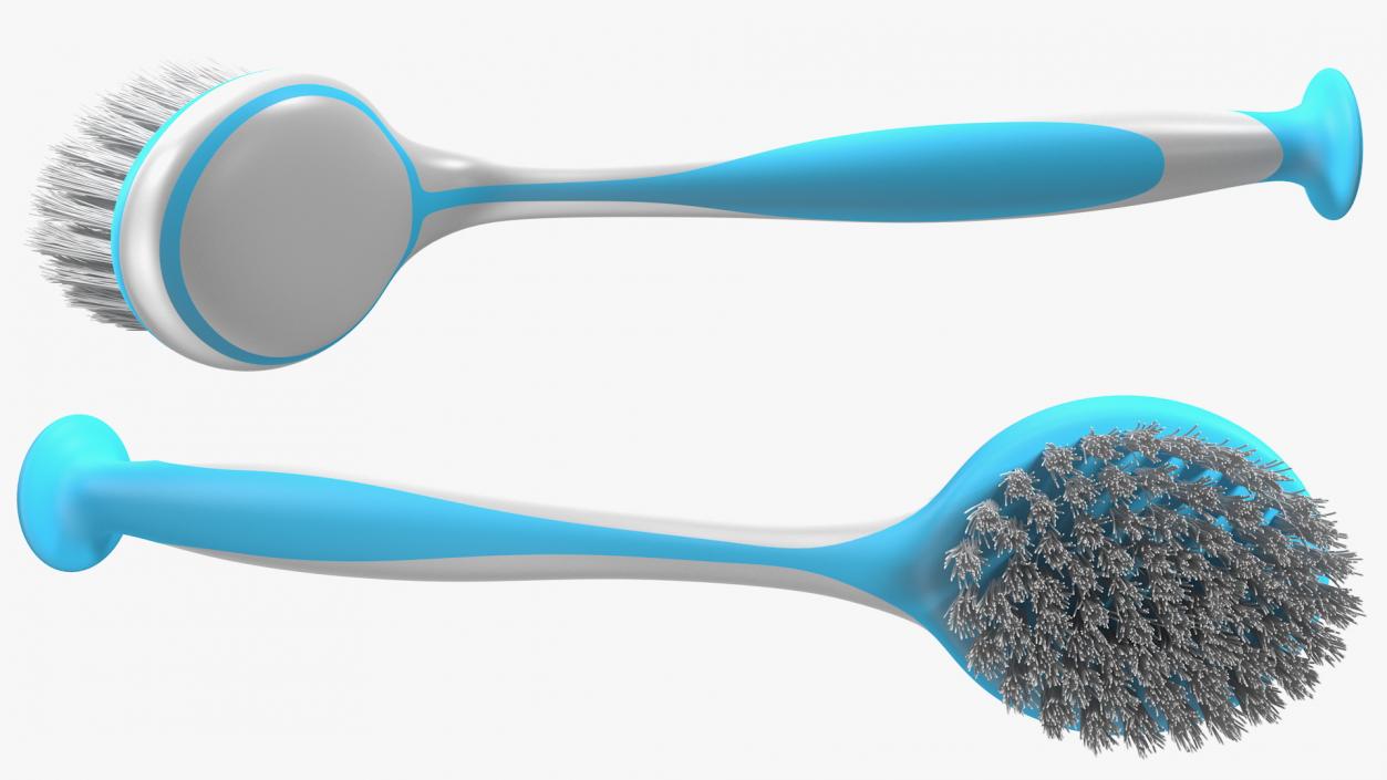 3D Round Dish Brush
