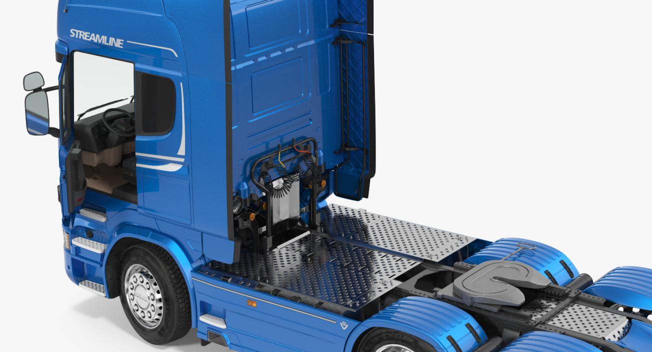 3D model Scania Streamline Truck Rigged