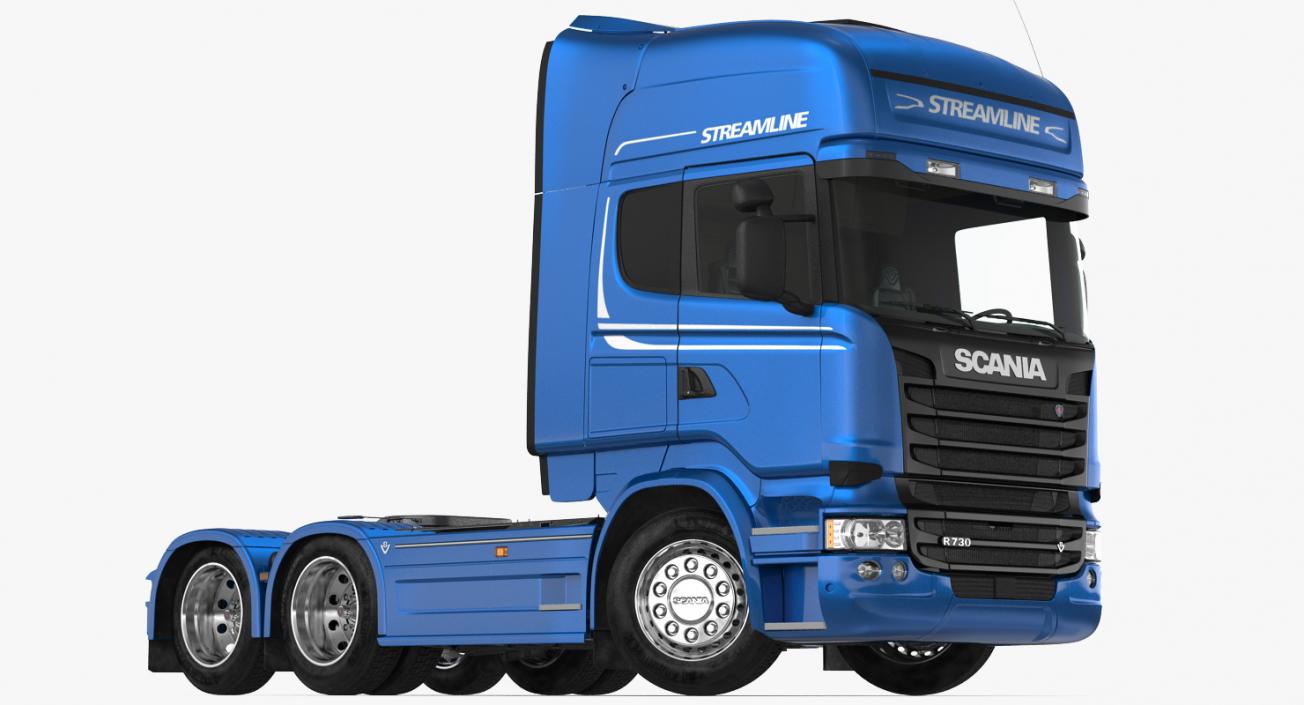 3D model Scania Streamline Truck Rigged
