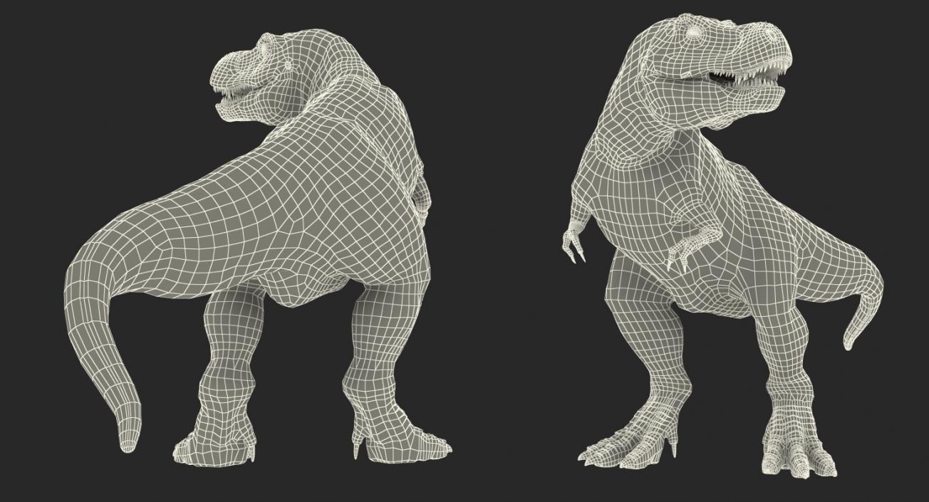 3D Tyrannosaurus Rex Standing