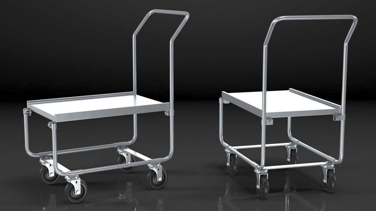 3D Trolley with High Platform