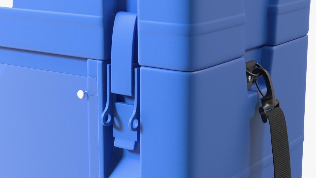 3D Vaccine Transport Box Blue