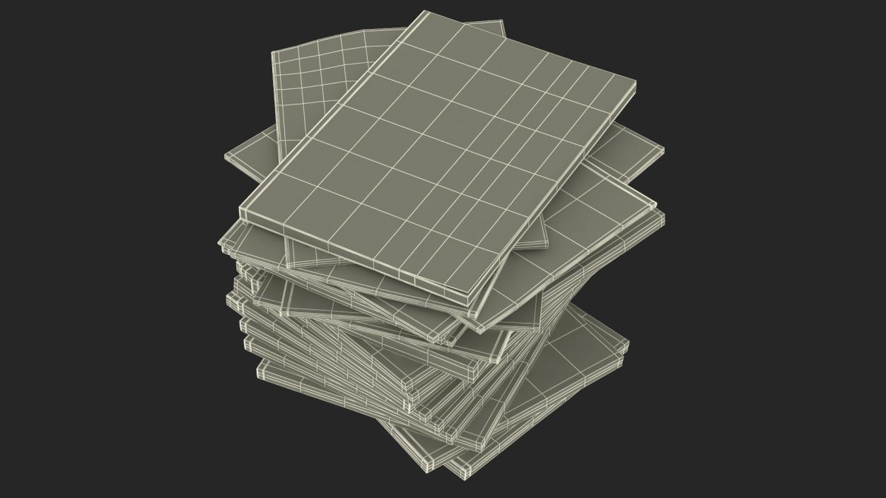 Pile of Magazines 3D