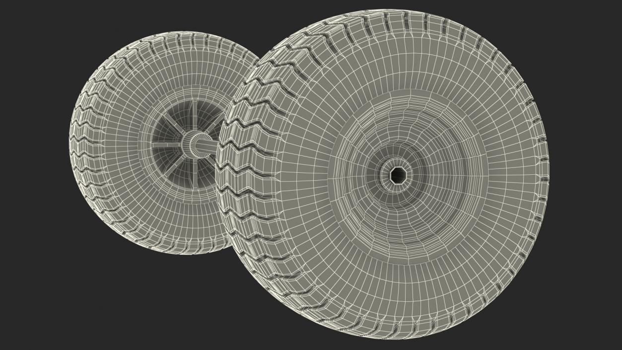 3D model Wheel Axle