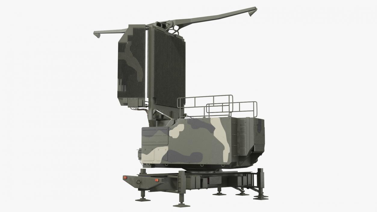 3D TOMBSTONE 64N6 Long Range Surveillance Radar Camo Rigged