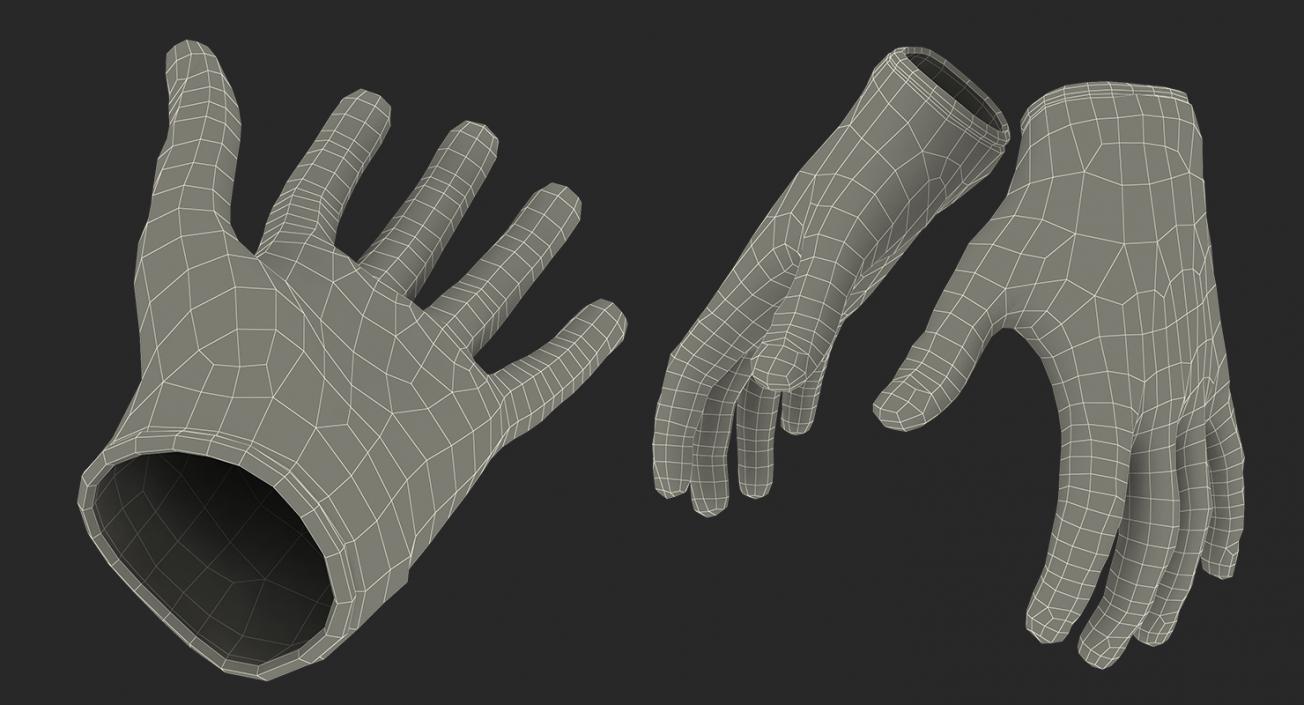 Football Handschuhe 3D model