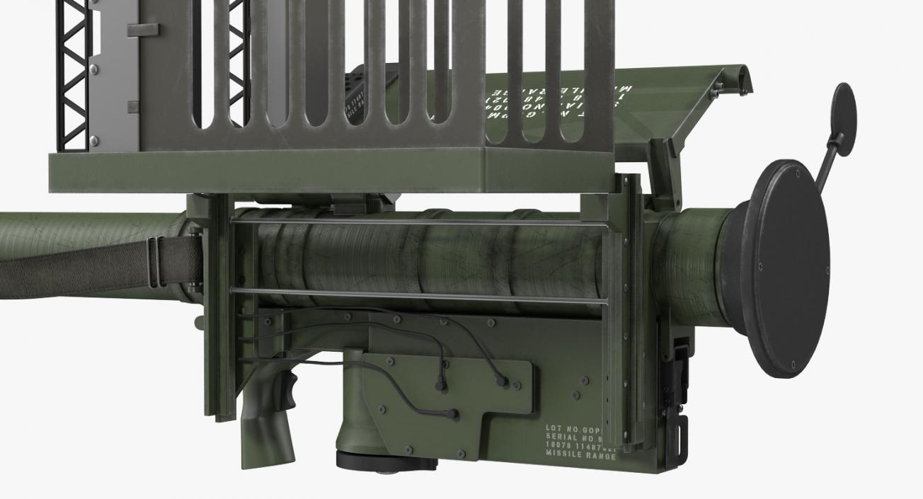 3D FIM-92 Stinger Set model
