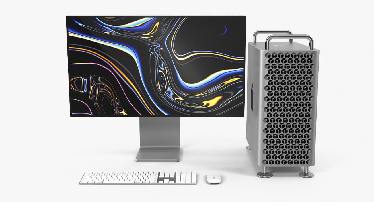 3D Mac Pro 2019 Set