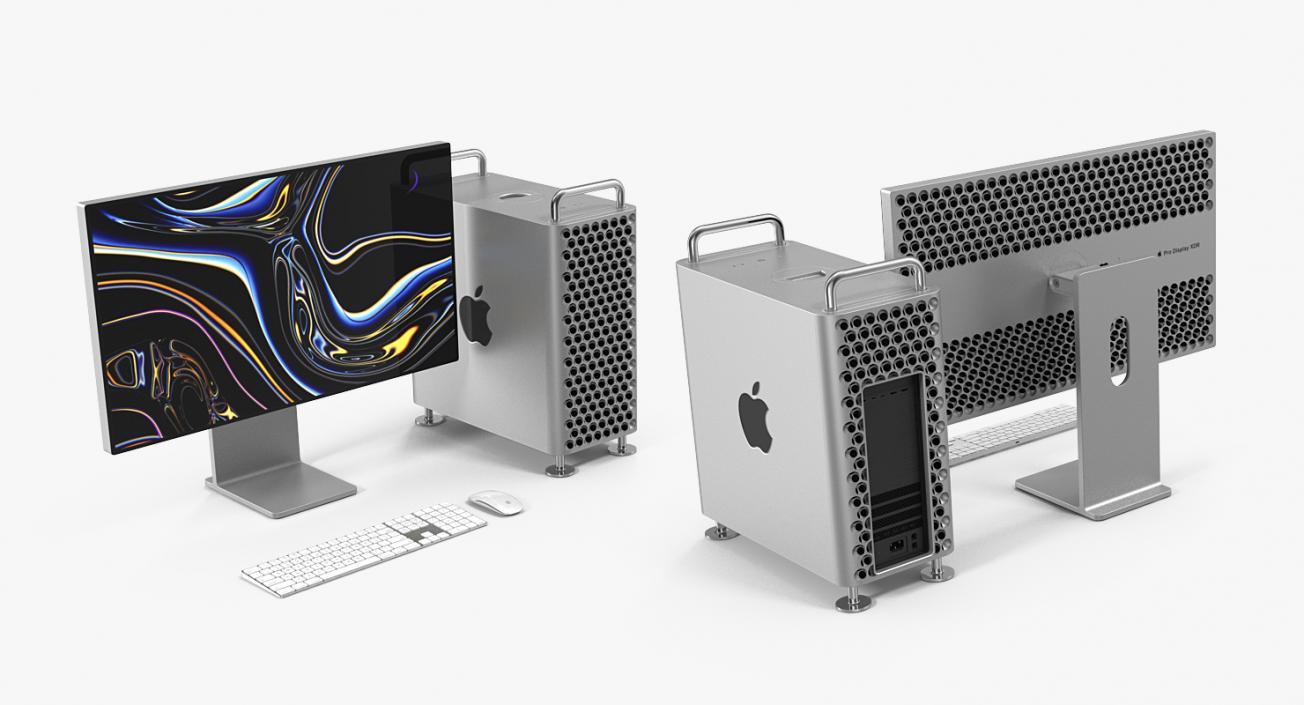 3D Mac Pro 2019 Set