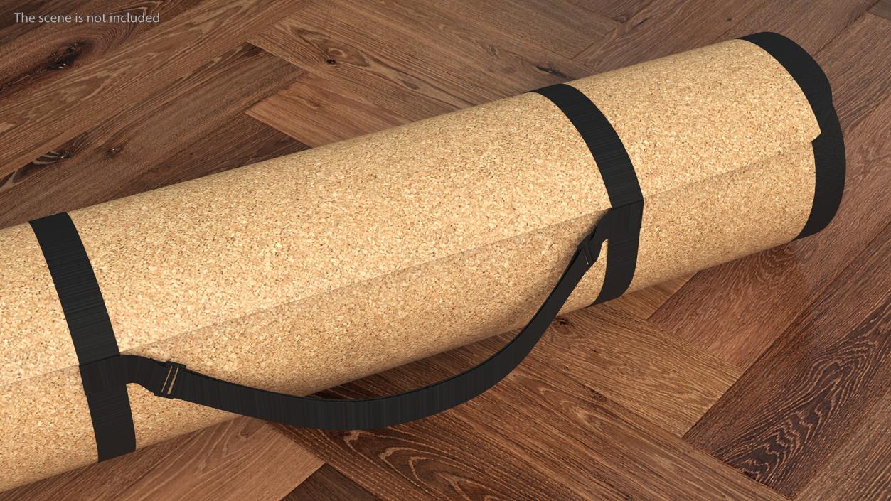3D Yoga Mat Twisted Cork