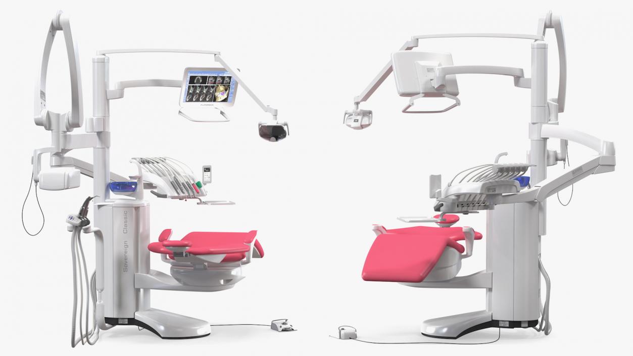 3D Planmeca Sovereign Classic Dental Unit model