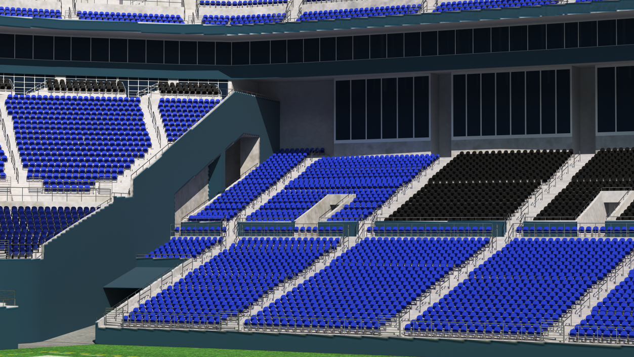 3D Lumen Field Multi Purpose Stadium model