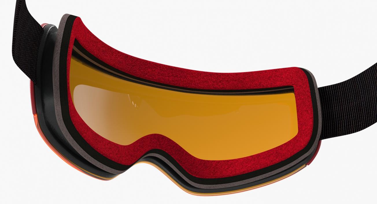 Ski Goggles Generic 3D model