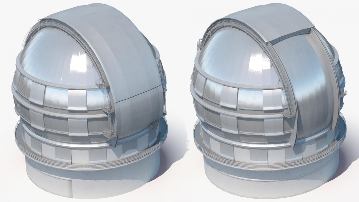 Astronomical Observatory Dome 3D model