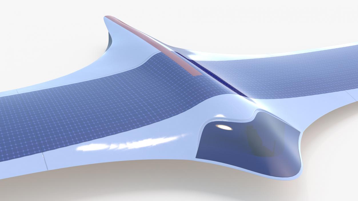 Solar Airplane 3D model