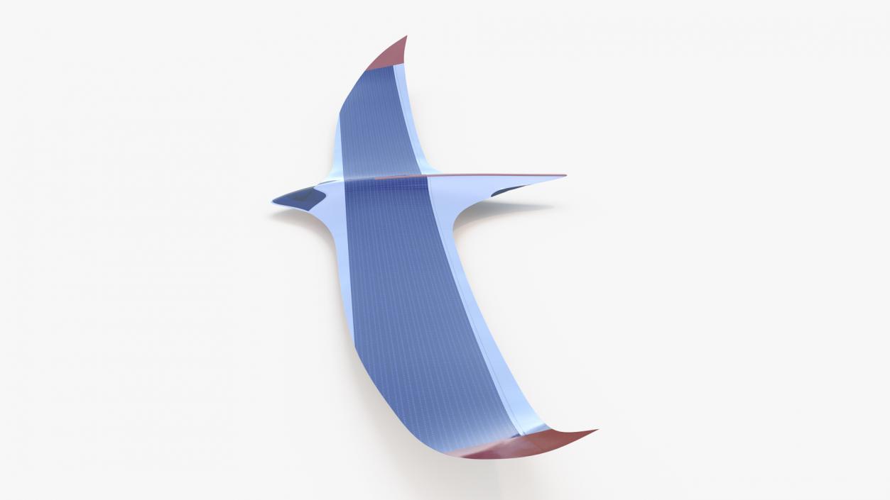 Solar Airplane 3D model