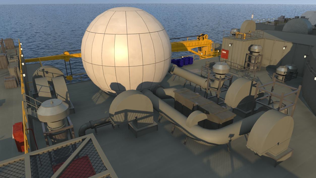 Sea Based X Band Radar 3D