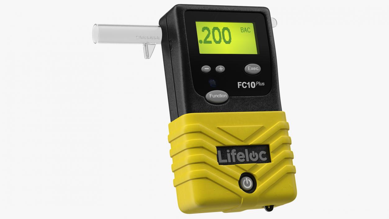 3D Lifeloc FC10 Plus Breathalyzer BAC Tester