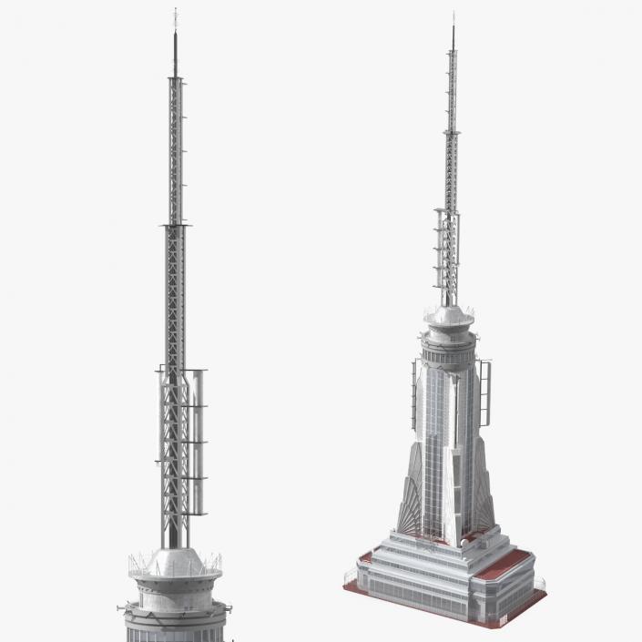 Empire State Building Spire 3D