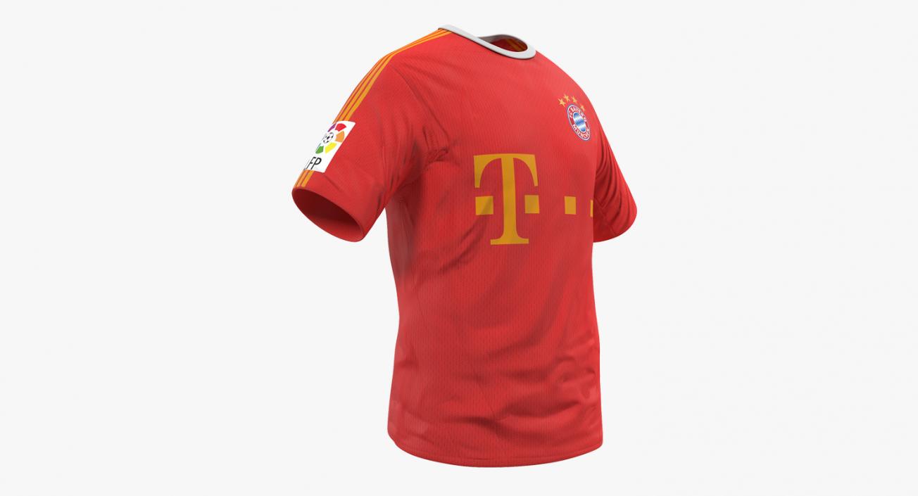 3D Soccer T-Shirt Bayern 2 model