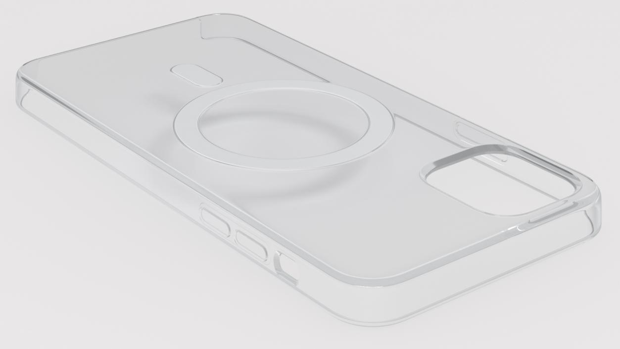 3D iPhone 12 Pro Max Clear Case with MagSafe