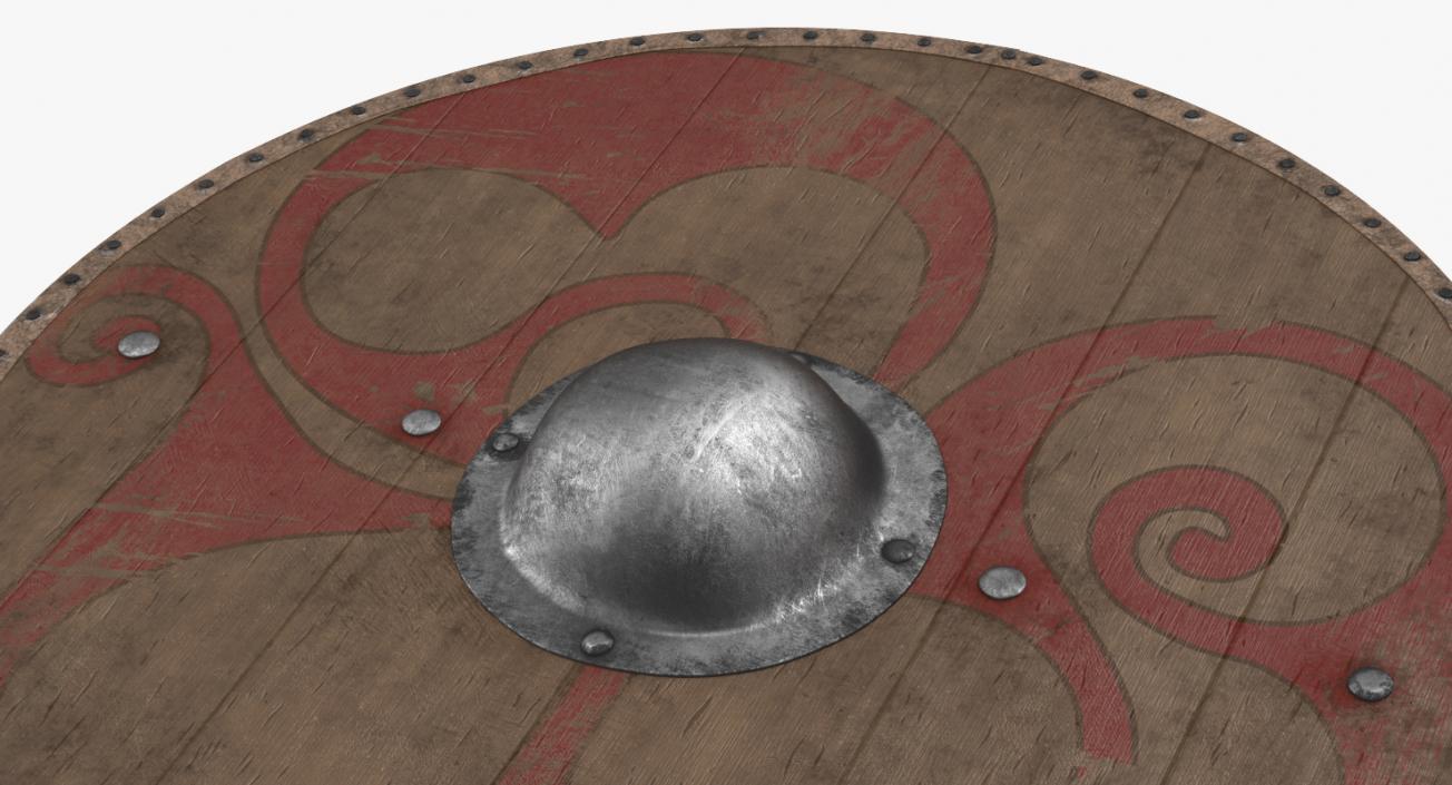 3D model Viking Shield 3