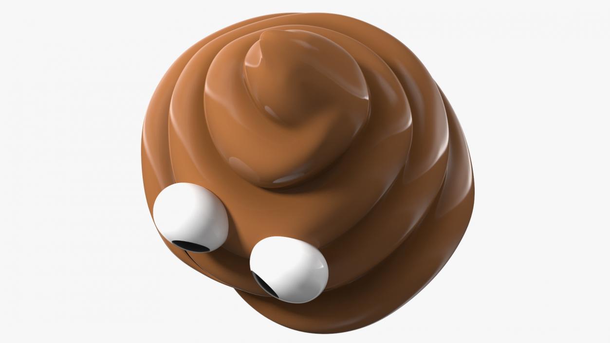 Smiling Face Poop Emoji Smile 3D model