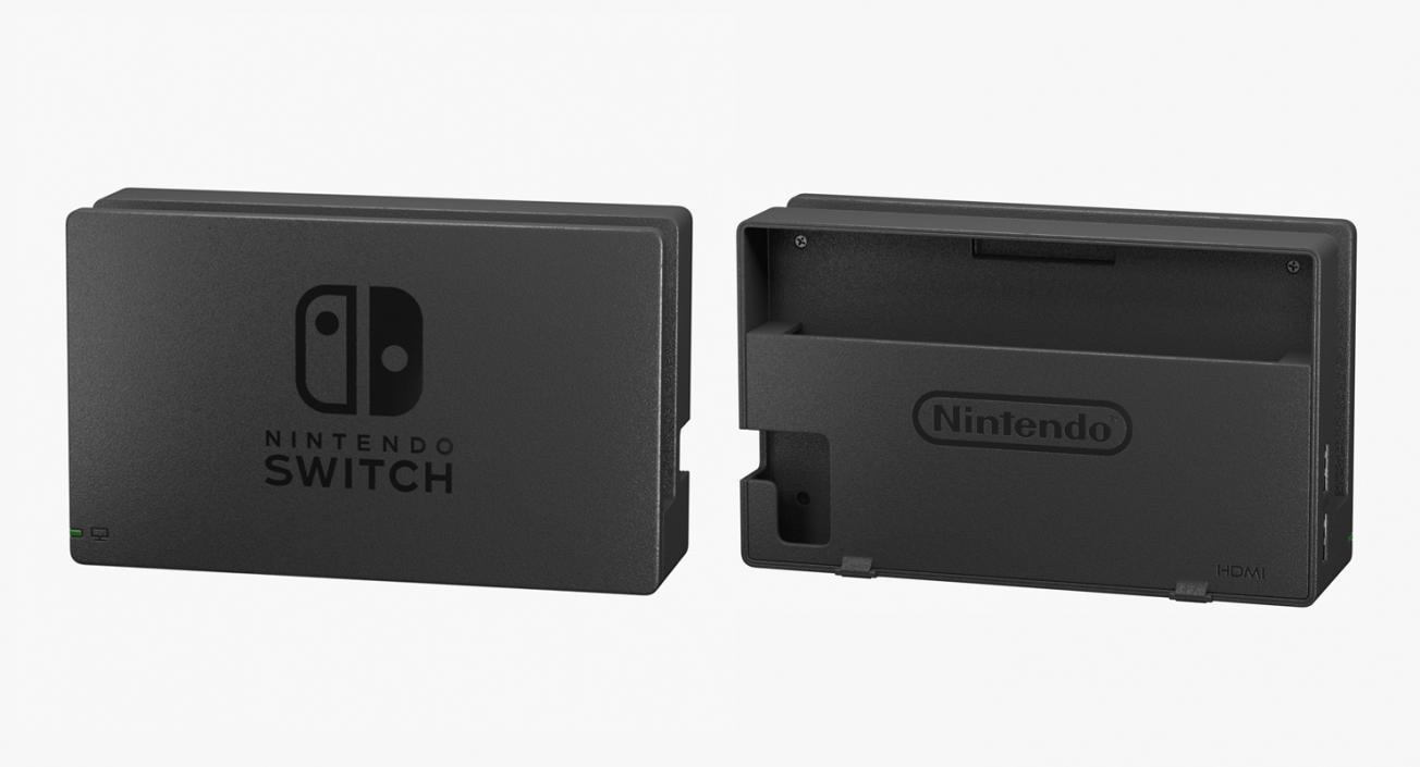 3D model Nintendo Switch Dock