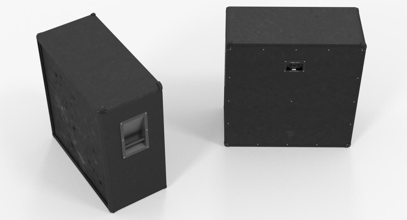 3D Concert Speakers for Stage Audio Collection model