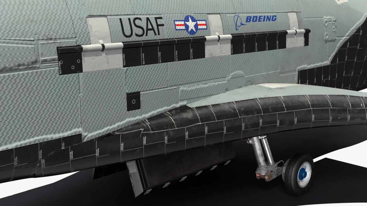 3D Boeing X37 Reusable Robotic Spacecraft model