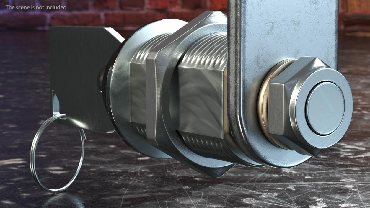 3D Tubular Lock with Key
