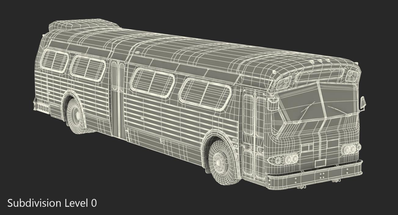 Transit Bus Flxible New Look Simple Interior 3D model