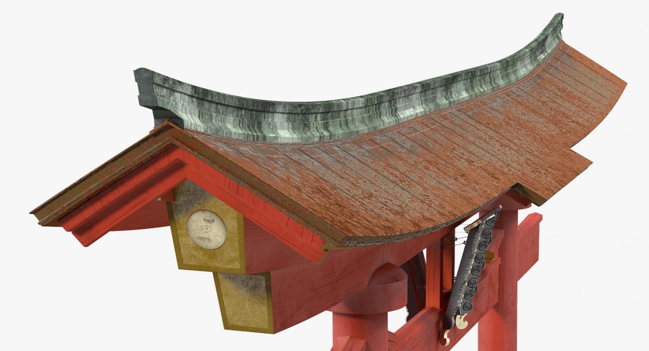 3D model Torii Gate