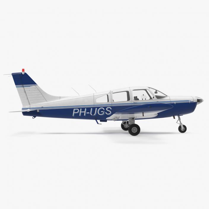 Piper PA-28-161 Cherokee 3D model