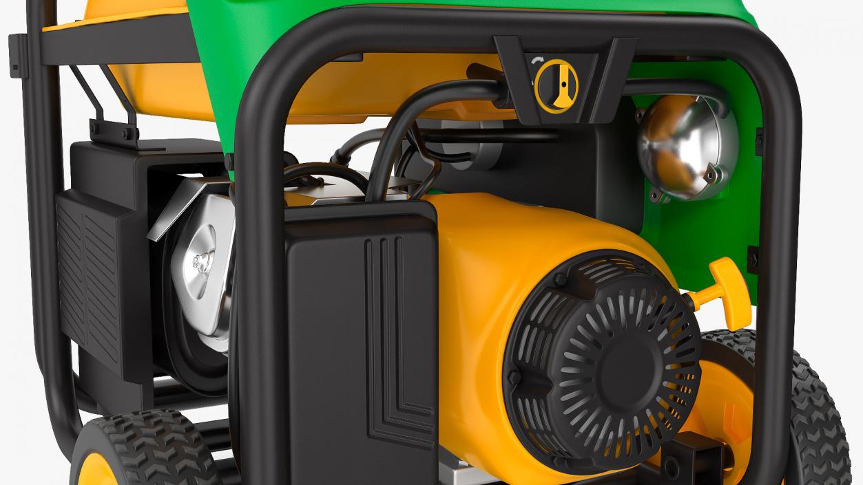Portable Tri Fuel Generator 3D