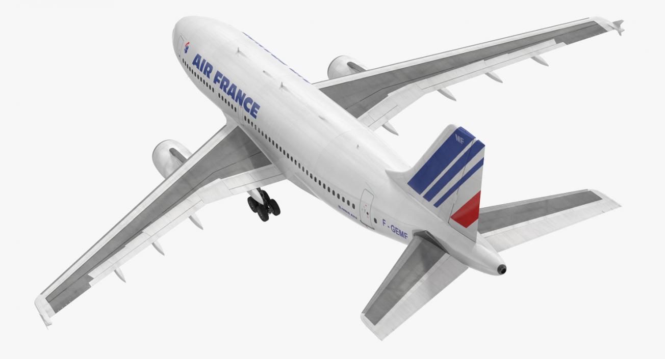 3D Airbus A310-300 Air France