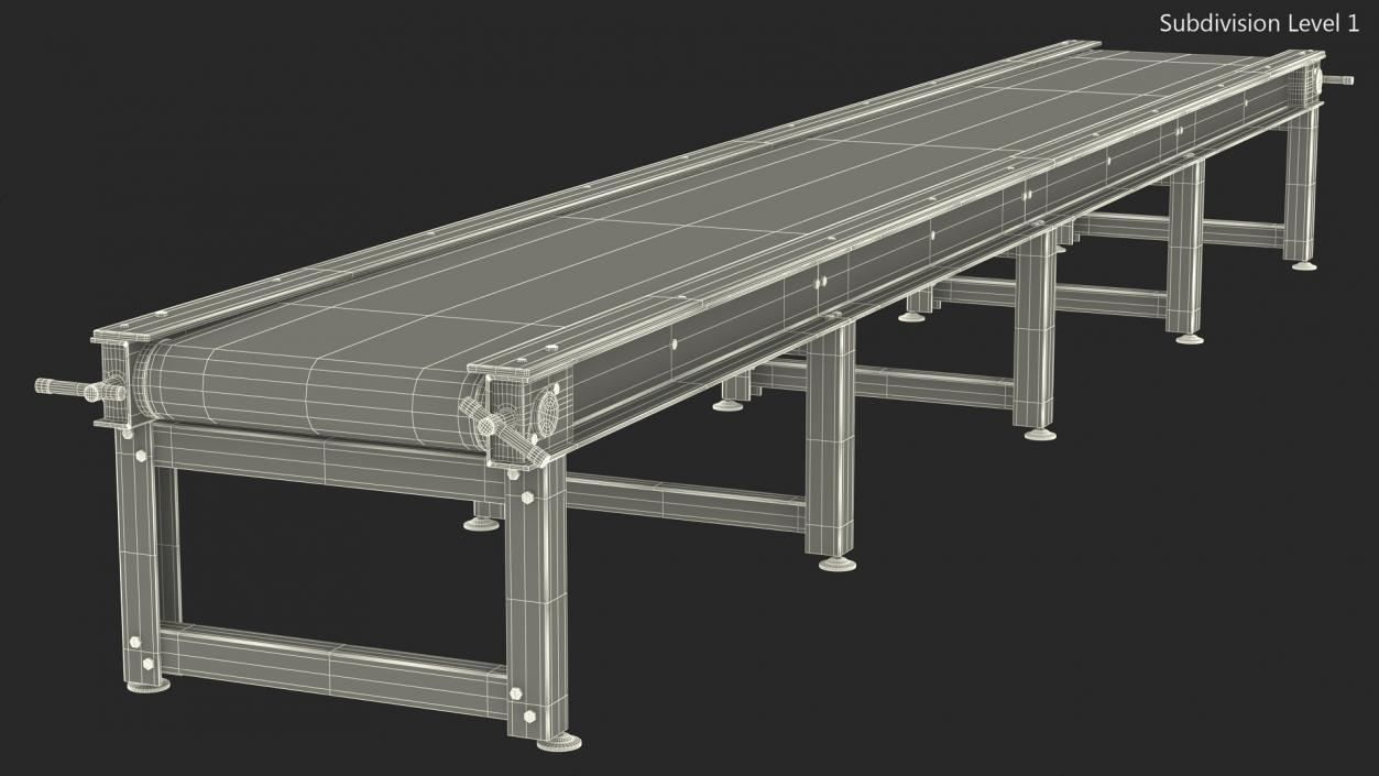 3D Belt Conveyor model
