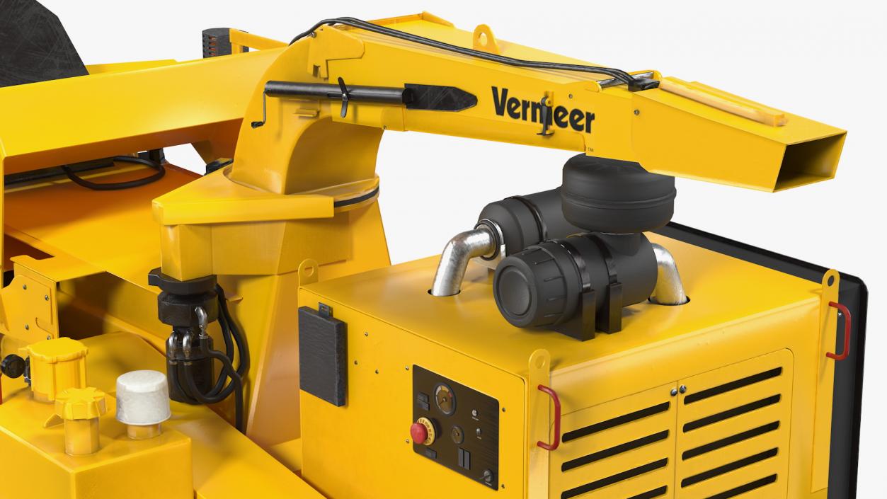 Towed Wood Chipper Vermeer BC2100XL New 3D model