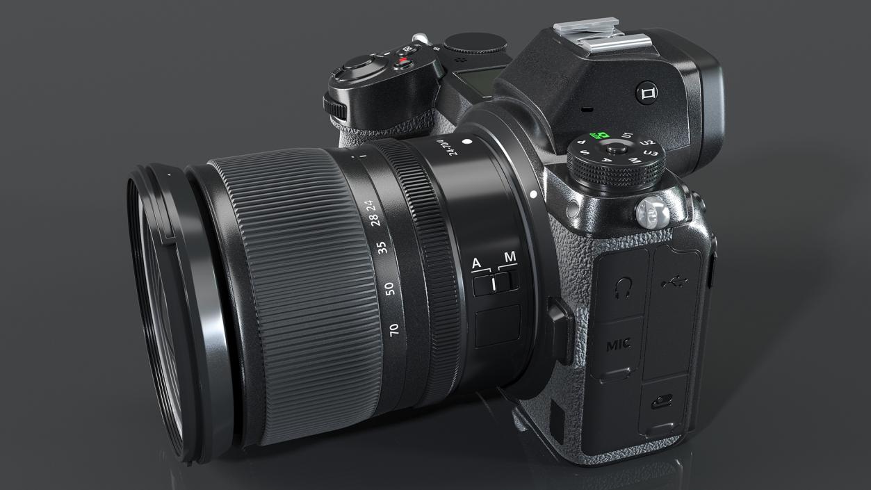 3D Mirrorless Digital Camera with 24 70mm Lens Generic