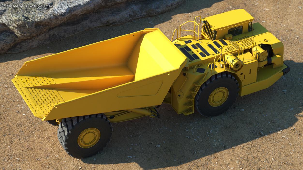 Underground Mining Truck 3D model