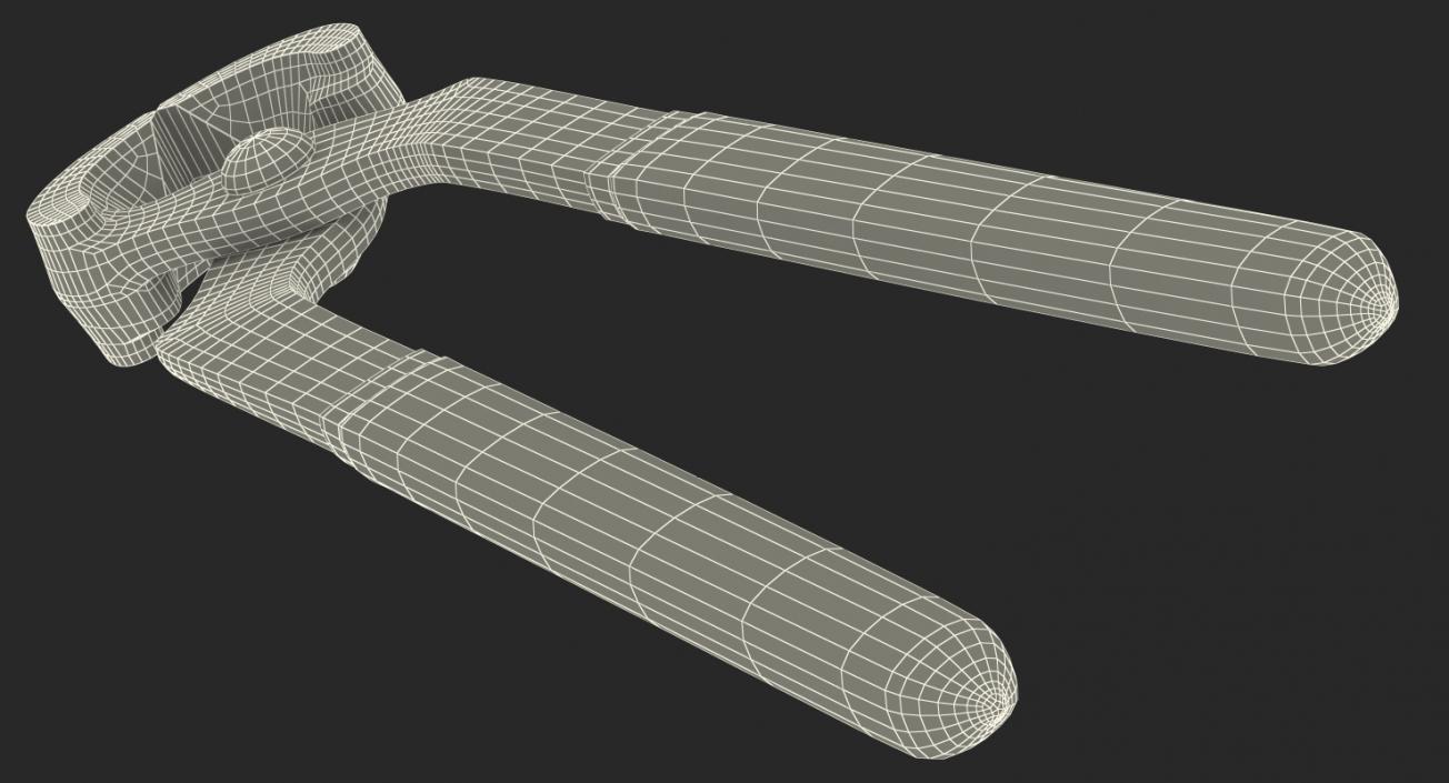 End Nipper Pliers Tolsen 3D model